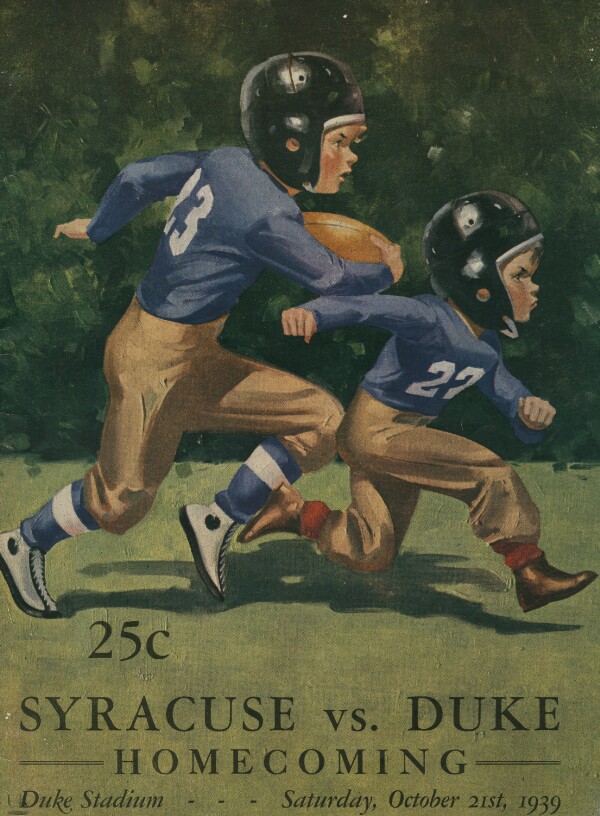 Duke Football Programs Digital Collections Duke Digital Repository