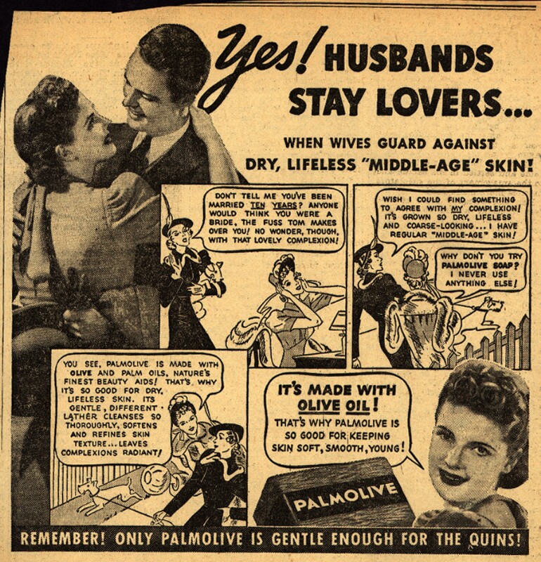 Palmolive Soap  Love my husband, Retro ads, Funny vintage ads
