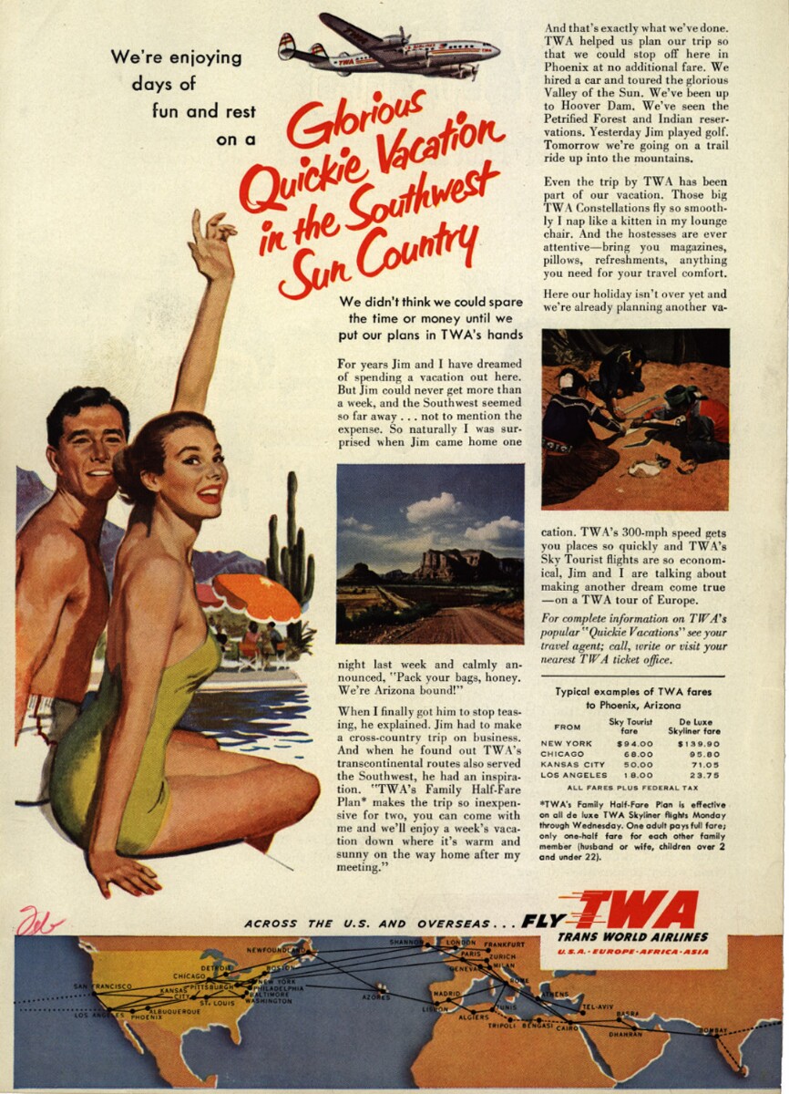 Glorious Quickie Vacation in the Southwest Sun Country / Ad*Access / Duke  Digital Repository